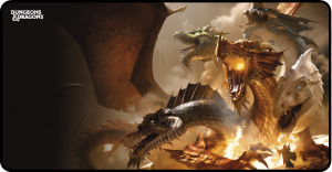 Tapis de souris The Rise of Tiamat XXL - Dungeons & Dragons