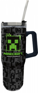BOUTEILLE EN ACIER RAMBLER MINECRAFT 940ML