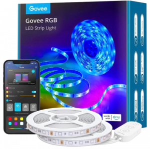GOVEE LED STRIP LIGHT RGB SMART WIFI+BT - 10M