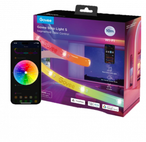 GOVEE LED STRIP LIGHT RGBIC WIFI+BT - 10M MATTER