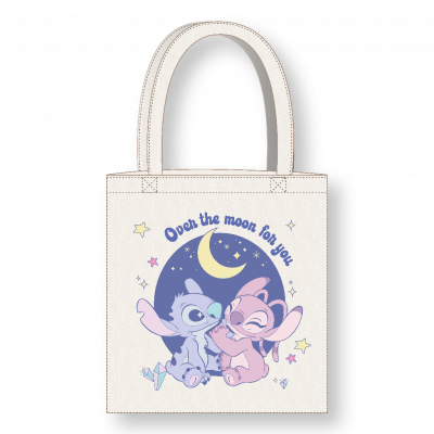 TOTE BAG LILO&ANGEL - OVER THE MOON