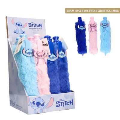 DISPLAY STYLO EN PELUCHE STITCH