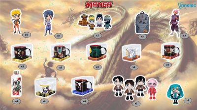 ASSORTIMENT MANGA 60PCS