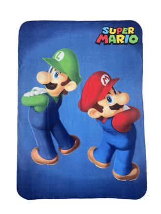 PLAID POLAR MARIO 100x140CM