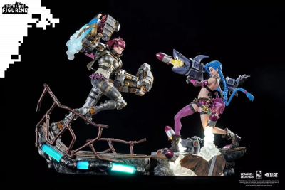 FIGURINE LEAGUE OF LEGENDS - JINX & VI BUNDLE