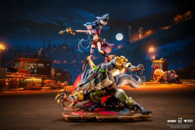 FIGURINE 2XKO - JINX ET WARWICK
