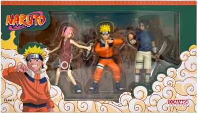 FIGURINES NARUTO - TEAM 7 (PACK DE 3)