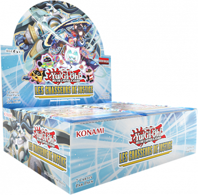 YU-GI-OH! - DISPLAY 24 BOOSTERS LES CHASSEURS DE J