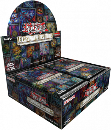 YU-GI-OH!  DISPLAY 24 B. - LE LABYRINTHE DES MORTS