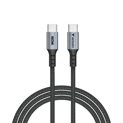 VERB CABLE USB-C MAG 60W 120 CM BLACK
