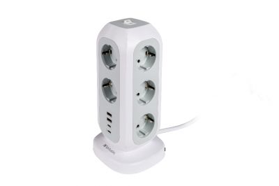 VERB MULTIPRISE POWER TOWER EUP 01 11AC + 2USB + 2