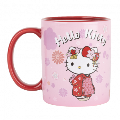 Mug heat change KIMONO - Hello Kitty