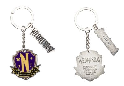 Porte-clés Wednesday « Nevermore »