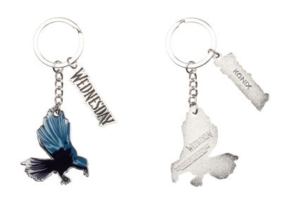 Porte-clés Wednesday « Corbeau »