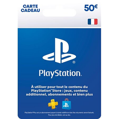 PS LIVECARDS PLAYSTATION 50E