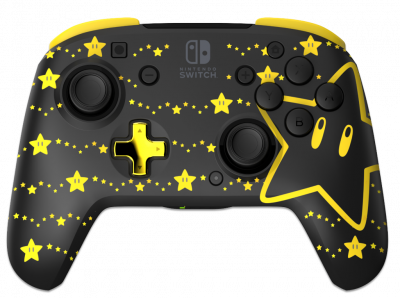 REMATCH GLOW Noir, Jaune Manette de jeu Switch