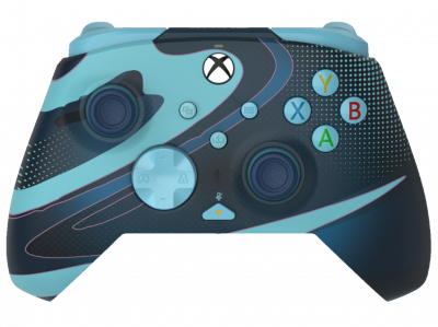Manette filaire REMATCH GLOW Advanced : Marée bleue