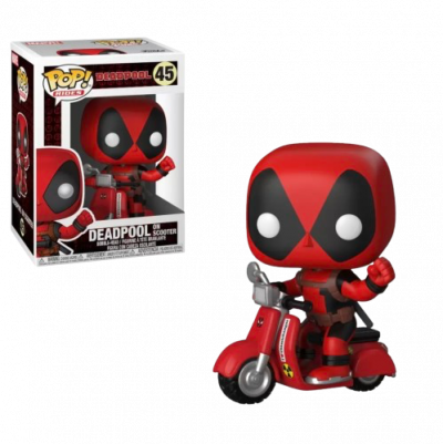 POP Ride Marvel: Deadpool - Deadpool & Scooter