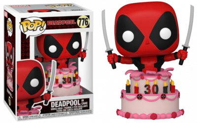 Figurine Pop! Deadpool (gâteau d'anniversaire) 