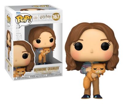 POP & BUDDY HARRY POTTER - HERMIONE AVEC CHAT