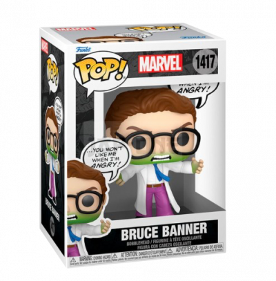 POP MARVEL - BRUCE BANNER ENERVÉ