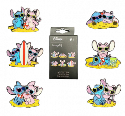 FUNKO BLIND PINS DISNEY - STITCH ET ANGEL MYSTER