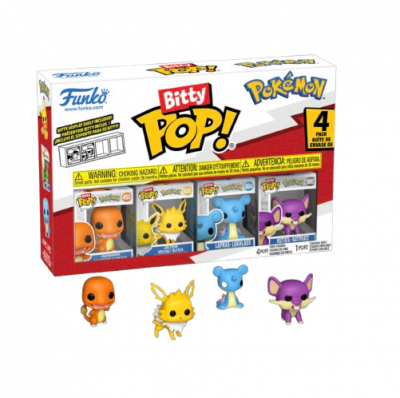 BITTY POP POKEMON - SALAMECHE (4PCES)