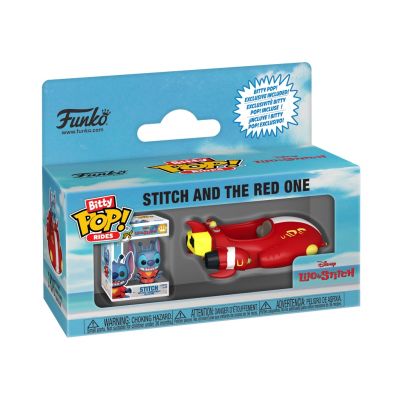 BITTY POP RIDE STITCH VOITURE ROUGE