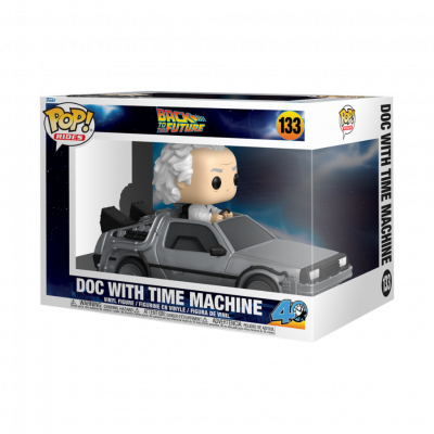 POP RIDES RETOUR VERS LE FUTUR - DOC DELOREAN
