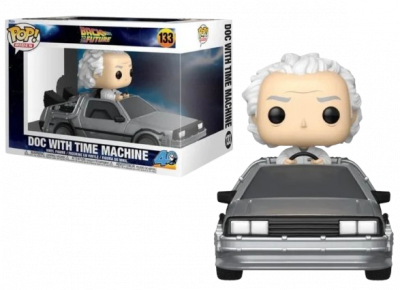 POP RIDES RETOUR VERS LE FUTUR - DOC DELOREAN