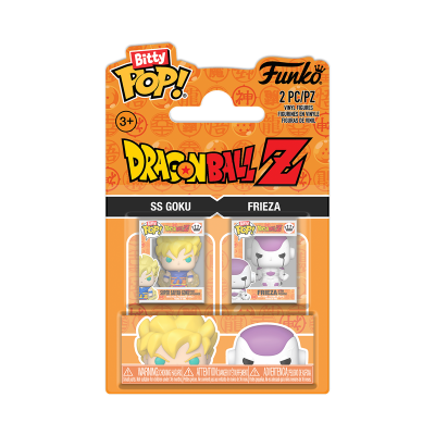 BITTY POP DBZ - GOKU & FREEZER (2PCES)