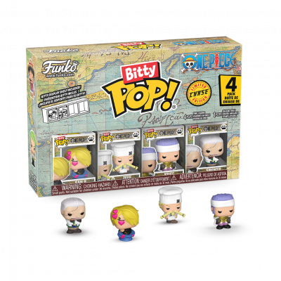 BITTY POP ONE PIECE - SANJI 4 PCES