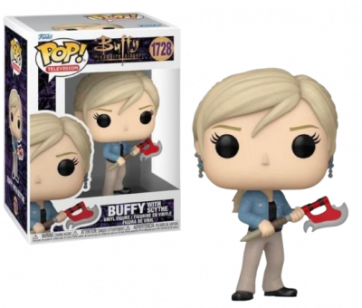 POP BUFFY CHASSEUSE DE VAMPIRE - BUFFY AVEC FAU