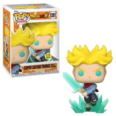 POP DRAGON BALL SUPER - TRUNKS AVEC EPEE SUPER SAY