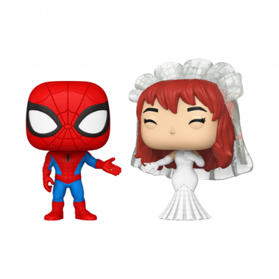 POP MARVEL - SPIDER-MAN ET MARY JANE (2PCES)