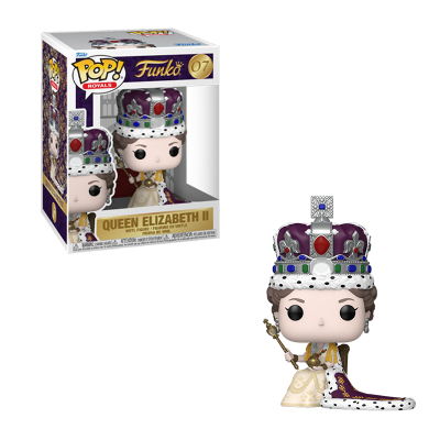 POP ICON - REINE ELIZABETH II COURONNEMENT