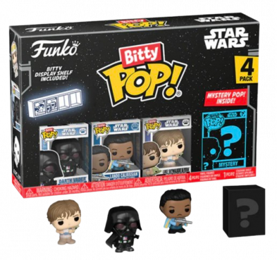 BITTY POP STAR WARS S2 – DARK VADOR (PACK DE 4 FIG