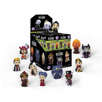 MYSTERY MINIS DISNEY VILLAINS - DISPLAY 12 PCS