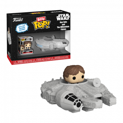 BITTY POP RIDE : STAR WARS - HAN SOLO AVEC FALCON