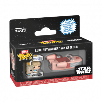 BITTY POP RIDE : STAR WARS - LUKE EN SPEEDER