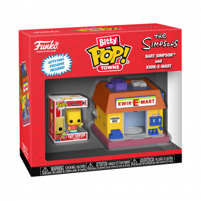 BITTY POP TOWN : SIMPSONS - KWIK-E-MART