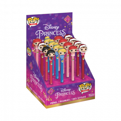 STYLO FIGURINE : PRINCESSES DISNEY - DISPLAY 16 PC