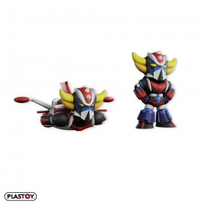DUO FIGURINES : SPACER + GOLDORAK DEBOUT