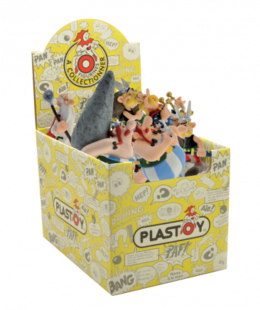BOITE PRESENTOIR 25 FIGURINES ASSORTIES ASTERIX