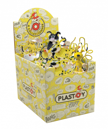 BOITE PRESENTOIR 25 FIGURINES ASSORTIES MARSUPILAM