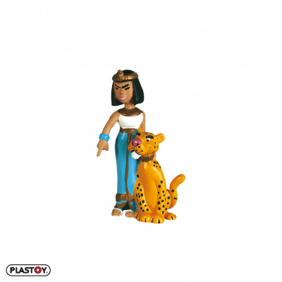 FIGURINE CLEOPATRE ET SA PANTHERE