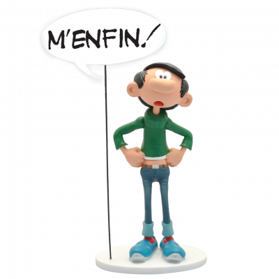 FIGURINE DE COLLECTION BULLE : GASTON-M'ENFIN - N