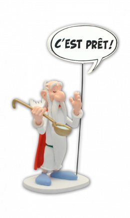 FIGURINE DE COLLECTION BULLE : PANORAMIX - NOUVELL