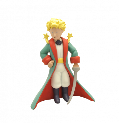 FIGURINE LE PETIT PRINCE EN HABIT DE PRINCE
