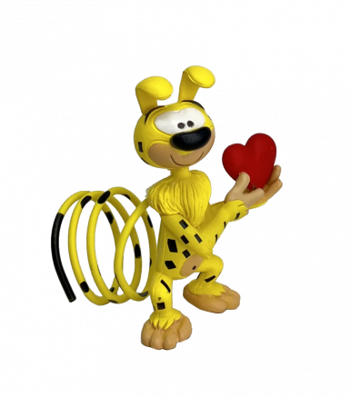 FIGURINE MARSUPILAMI CŒUR